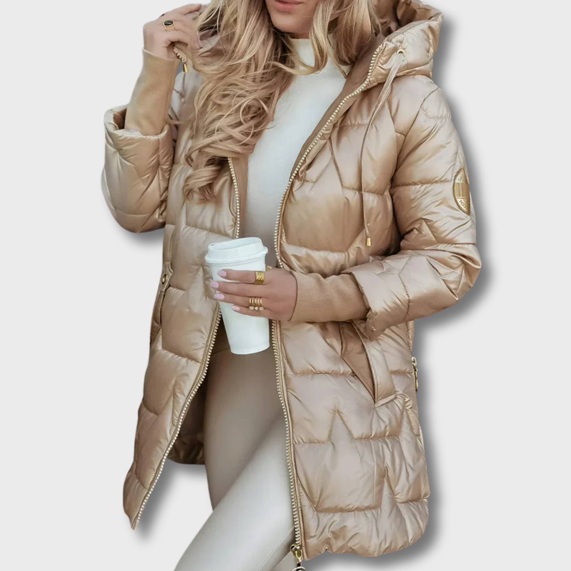 Zora | Elegantní zimní kabát s kapucí