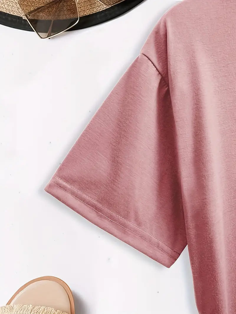 Glitterhjärta tričko | Společně proti rakovině prsu